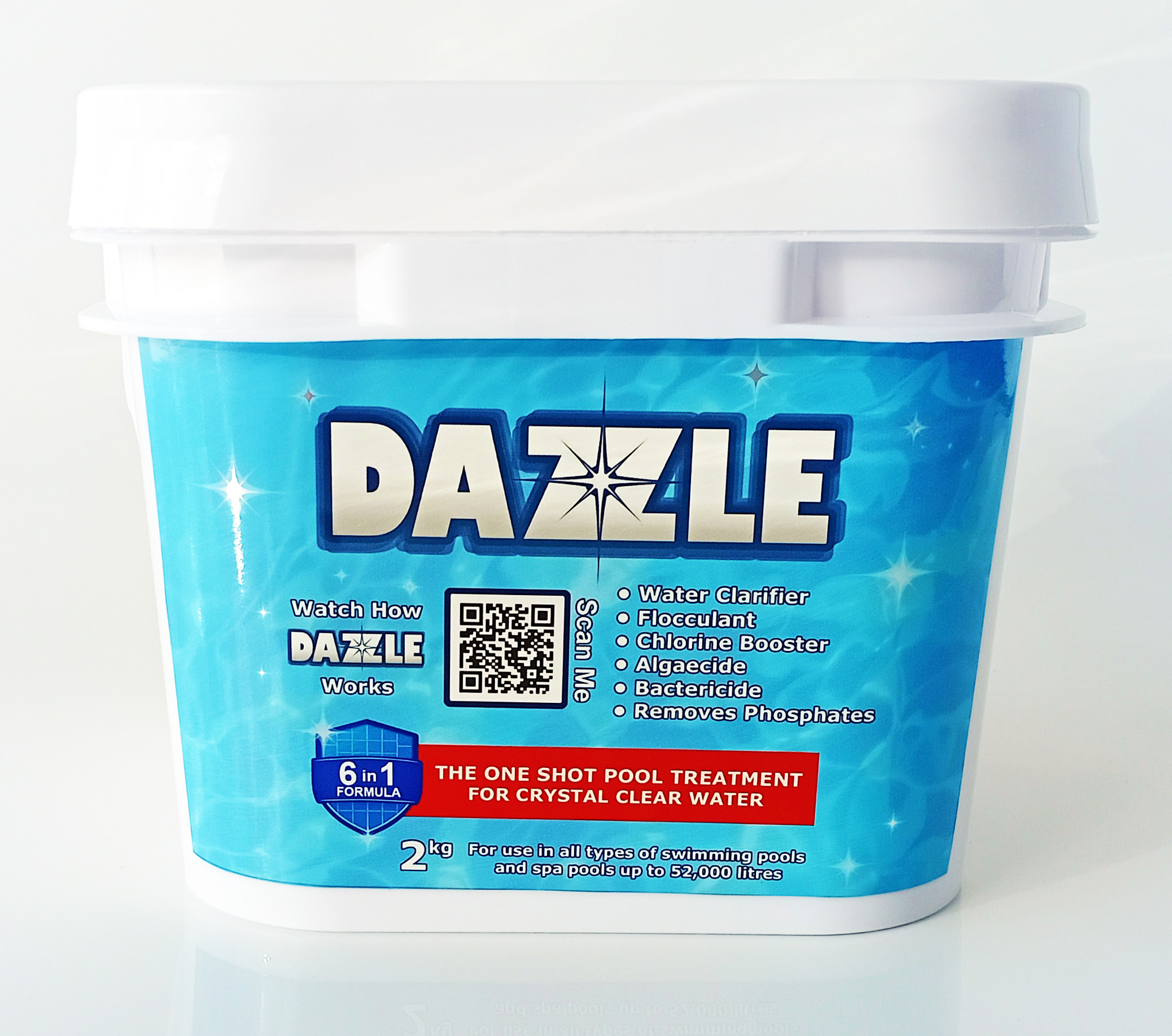 Dazzle pool treatment product